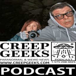CreepGeeks Paranormal and Weird News Podcast logo
