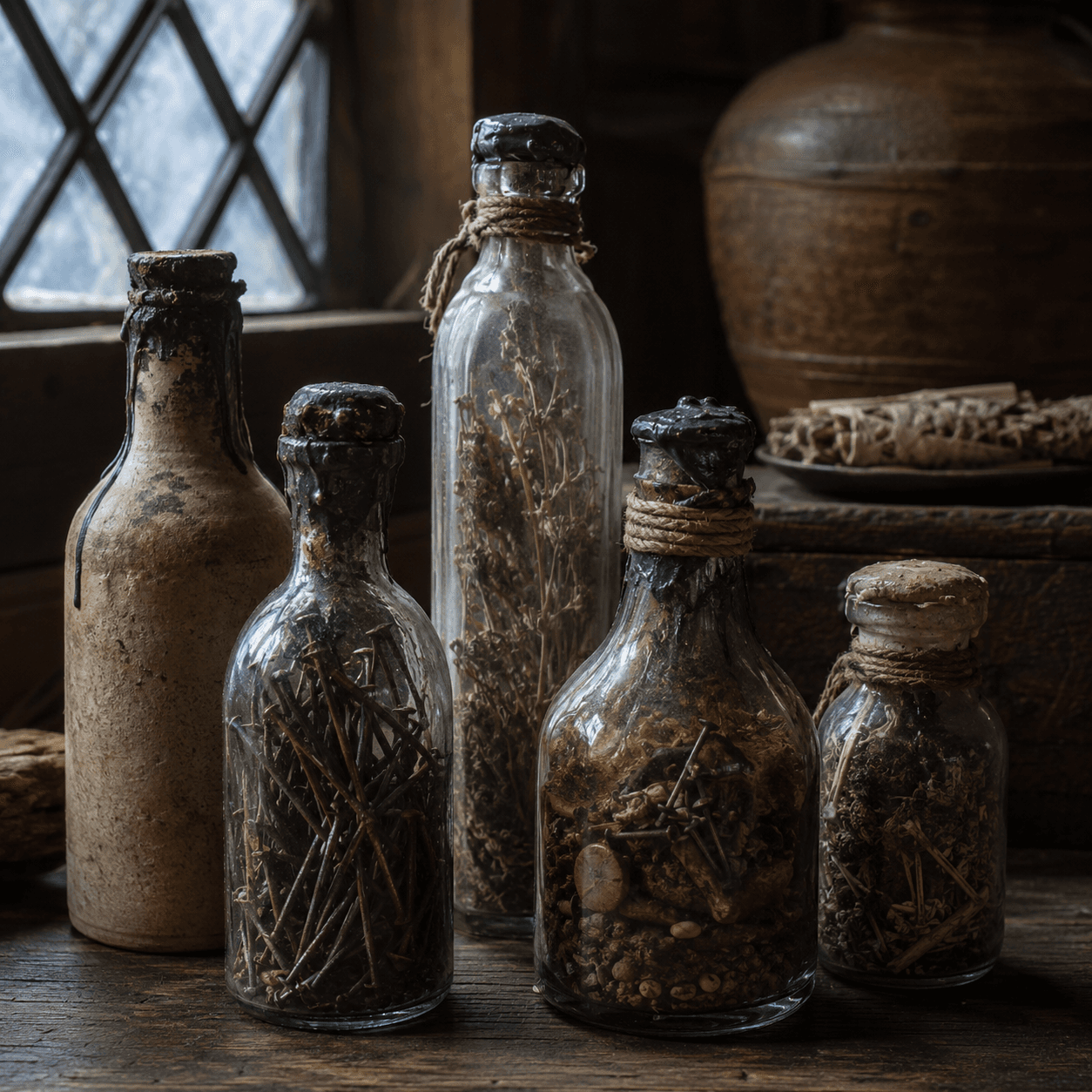 Witch Bottles